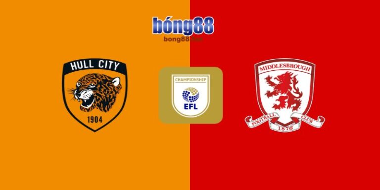 Hull City vs Middlesbrough - Soi Kèo Bong88 - 00h30 02/01/2025 6 Hull City vs Middlesbrough - Soi Kèo 00h30 02/01/2025